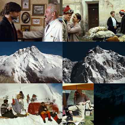 
Reinhold Messner Meets Karl Herrligkoffer to join Nanaga Parbat 1970 Expedition, Reinhold And Gunther Messner Leave Home, Nanga Parbat Rupal Face, Reinhold Talks To Karl On Phone, Mistaken Red Flare - Nanga Parbat: Zwei Bruder. Ein Berg. Ihr Schicksal. DVD
